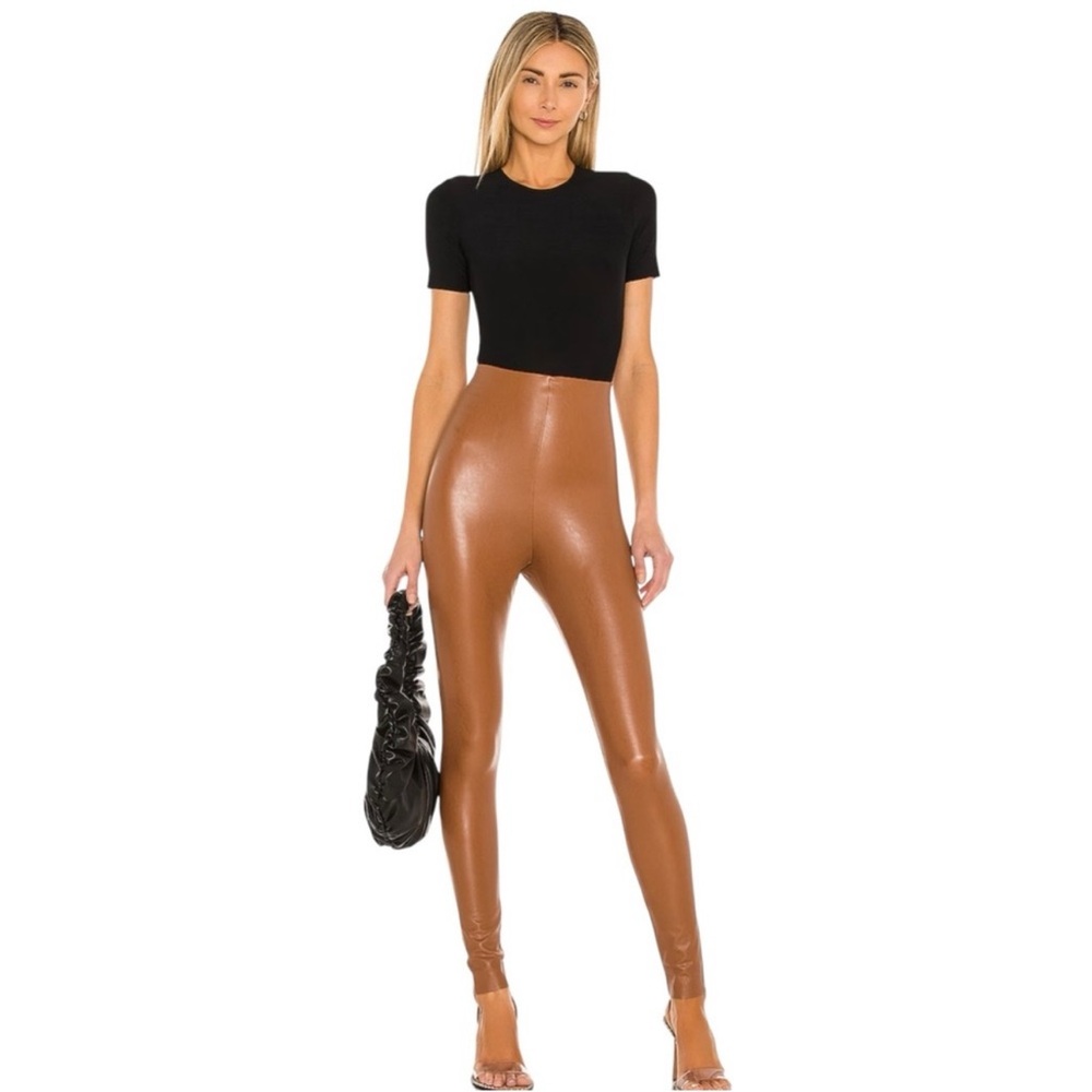 Commando Faux Leather Legging Cocoa